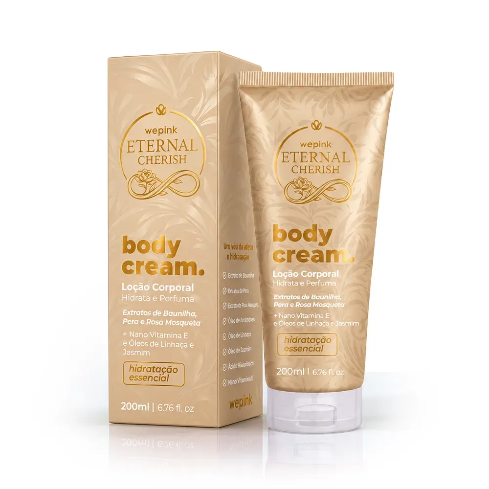Body Cream Eternal Cherish Desodorante Hidratante 200ml